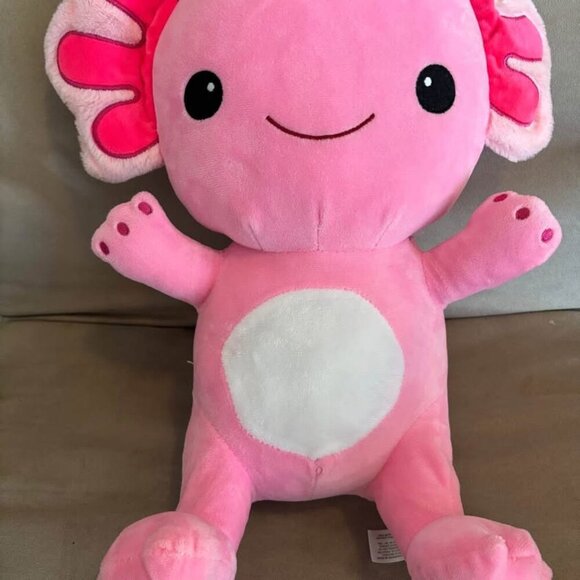 like new 15” axolotl plush stuffed animal - Picture 1 of 3
